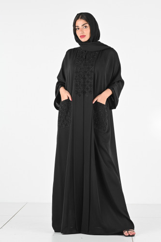 عباية بطرحة بانو3