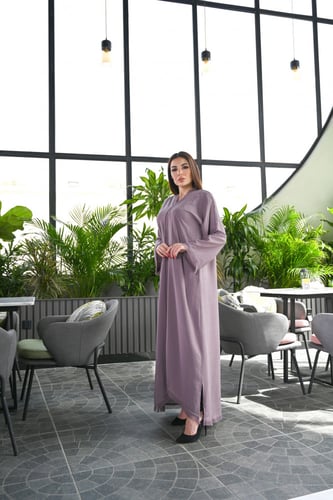 عباية بطرحة غيناء 4 لف