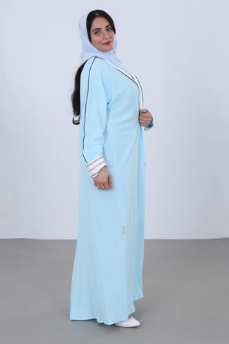 عباية بطرحة مزاهر 6
