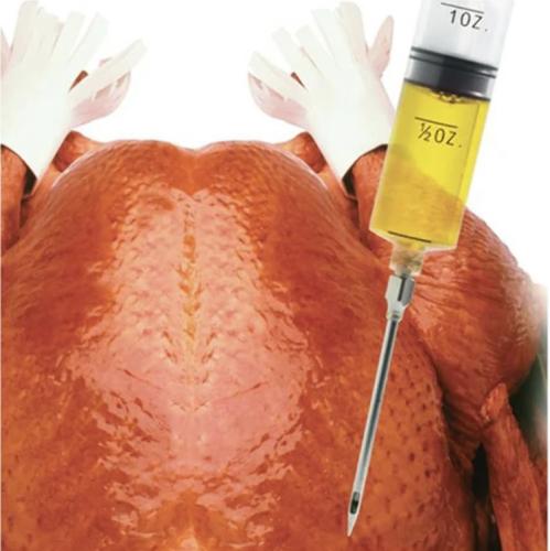 ابرة تتبيل طعام / ابرة حشو / ابرة صوص طعام حجم كبي...