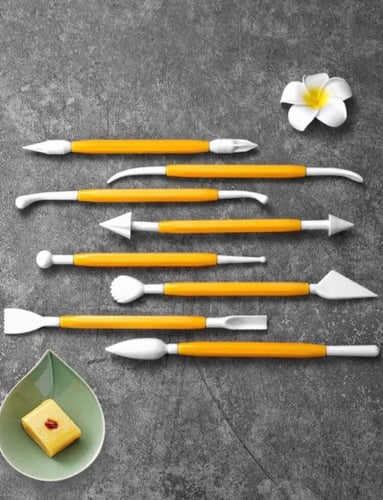 ادوات تشكيل ونحت عجين السكر / اقلام تشكيل المجسمات...