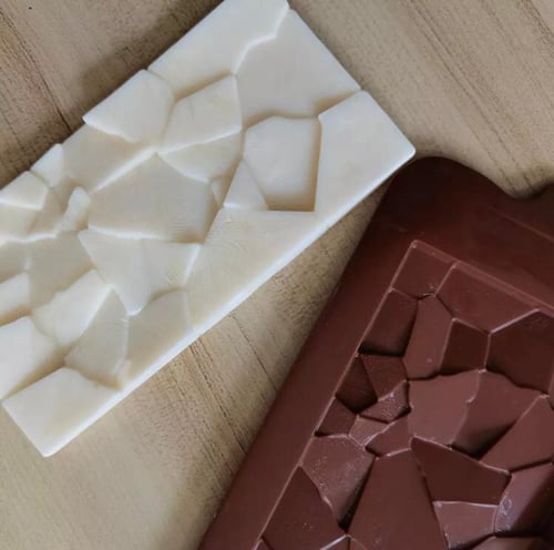 قالب سيليكون متعرج للشكولاه / قوالب سليكون شكولاته...