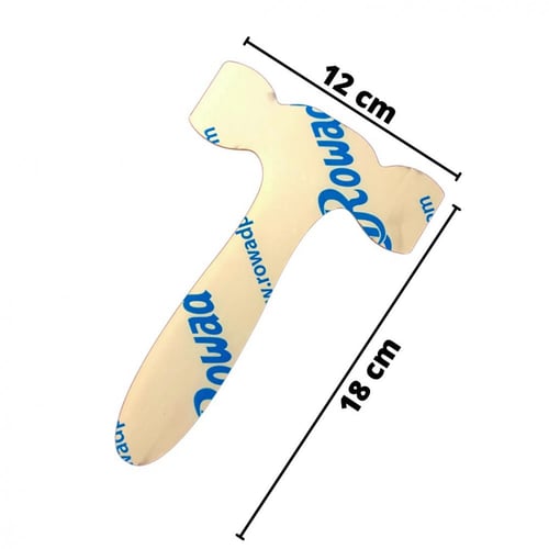 مطرقه اكليريك شفافه للشكولاه و كيك المفاجاءت (قطعه...
