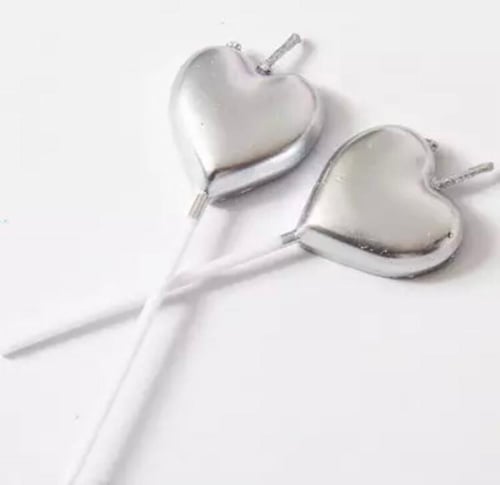 شموع كيك / شموع حفلات / شمع مناسبات ( 4 حبات )