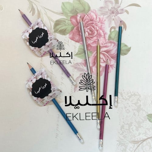 اقلام رصاص بثيم العوده إلى المدرسه ( 12 قلم )