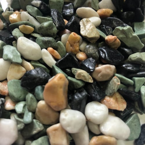 حجر ديكور صناعي ملون لاعمال الريزن والديكور والفني...