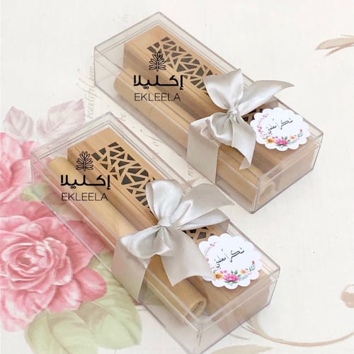 مبخره ذكيه مع علبه بها ( 25) عود كمبودي حجم وسط /...