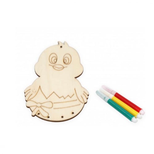 العاب اطفال لوحه خشب تلوين ( 12 حبه )