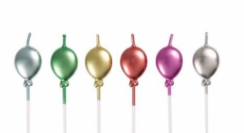 شموع كيك / شموع حفلات / شمع مناسبات ( 4 حبات )