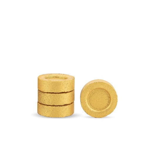 فحم ملون حجم صغير سريع الاشتعال ( 36 قطعه ملونه )