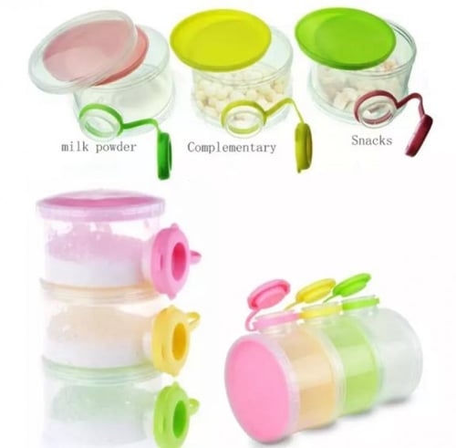 حافظة مسحوق الحليب / مقسم حليب الاطفال ( قطعه واحد...
