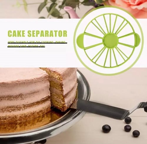 اداة قطع تشيز كيك / قطاعة كيك / سكين تحديد ( قطعه...