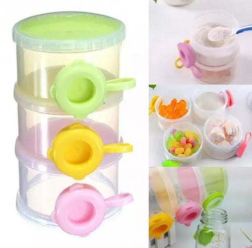 حافظة مسحوق الحليب / مقسم حليب الاطفال ( قطعه واحد...