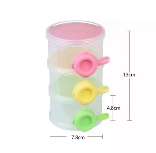 حافظة مسحوق الحليب / مقسم حليب الاطفال ( قطعه واحد...