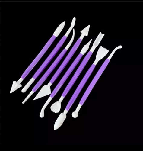 ادوات تشكيل ونحت عجين السكر / اقلام تشكيل المجسمات...