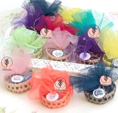 توزيعات سلات الخوص / توزيعات رمضان / توزيعات العيد...