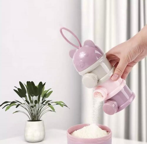 حافظة مسحوق الحليب / مقسم حليب الاطفال ( قطعه واحد...