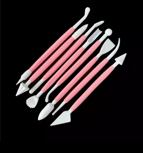 ادوات تشكيل ونحت عجين السكر / اقلام تشكيل المجسمات...