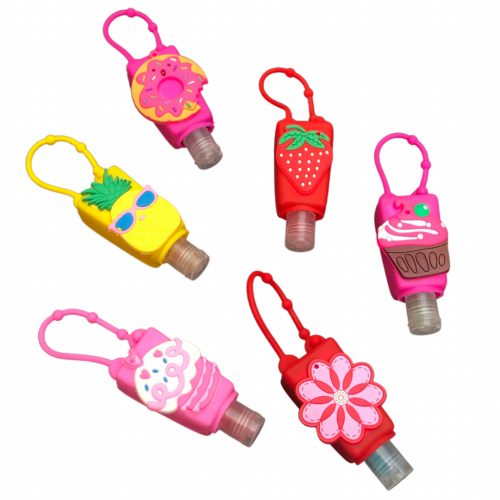 توزيعات معقم ايدين للاطفال منوعه ( 5 قطع )