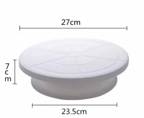 دوار كيك / الصحن الدوار / استاند دوار للكيك ( قطعه...