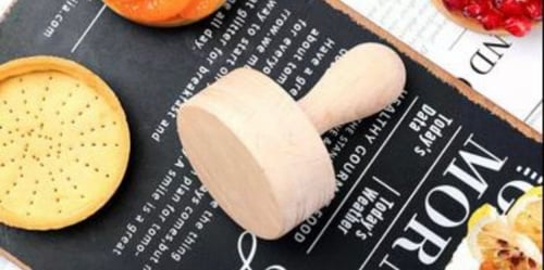 عصا خشب كبس التارت / مكبس عجين / ضغاط عجين /عصا ضغ...