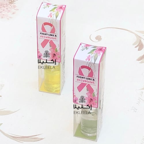 توزيعات فواحات منوعه بثيم ورقي عن توعية سرطان الثد...