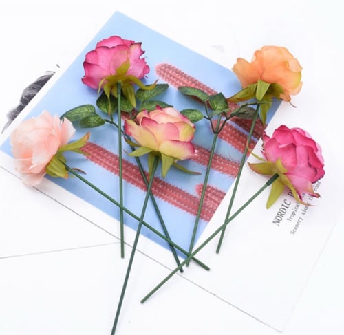 سلك ورد عجينة السكر / اسلاك ورود للاعمال اليدويه (...