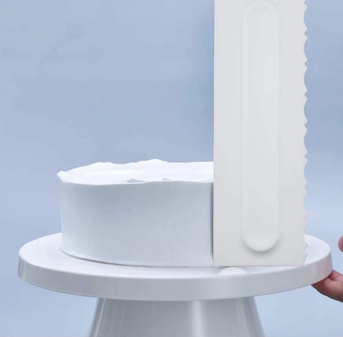 مكشطه كريمه / سكريبر كيك / ادوات تزيين كيك ( قطعه...