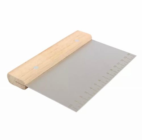 مكشطه حديد سكريبر تقطيع للعجين / سكرابر كيك / ملاس...