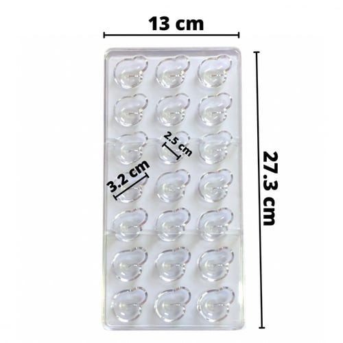 ‎قالب اكليريك لصنع الشكولاه / قوالب شكولاته حجم صغ...