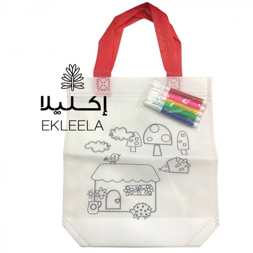 اكياس قماش تلوين للاطفال / العاب اطفال ( قطعه واحد...