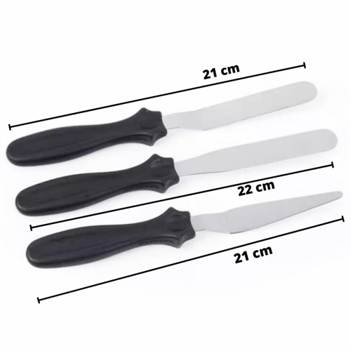 طقم سباتولا / اسباتولا كيك / ادوات دهن ( مجموعه مؤ...