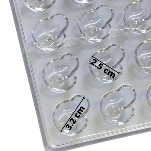 ‎قالب اكليريك لصنع الشكولاه / قوالب شكولاته حجم صغ...