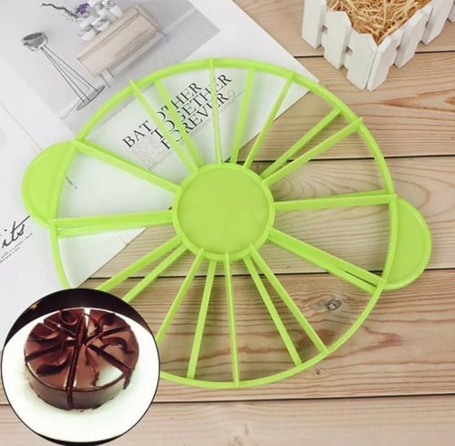 اداة قطع تشيز كيك / قطاعة كيك / سكين تحديد ( قطعه...