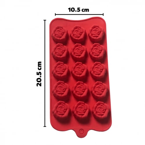 قالب سيليكون الورده للشكولاه / قوالب سليكون شكولات...