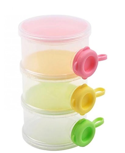 حافظة مسحوق الحليب / مقسم حليب الاطفال ( قطعه واحد...