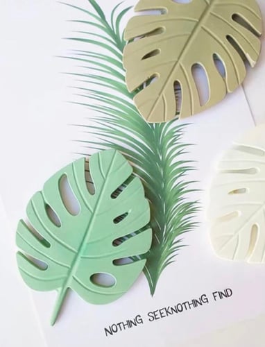 قوالب سيليكون / قالب سيليكون ورق شجر ( قطعه واحده...