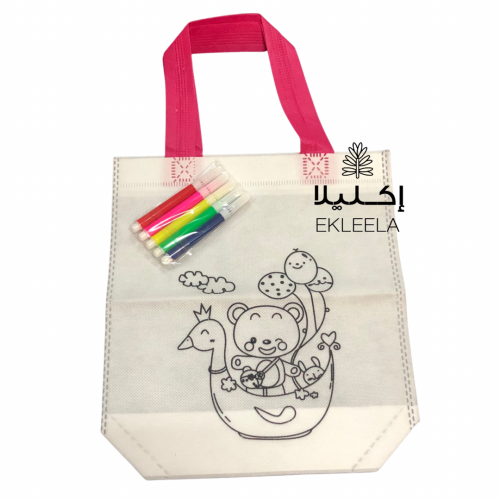 اكياس قماش تلوين للاطفال / العاب اطفال ( قطعه واحد...