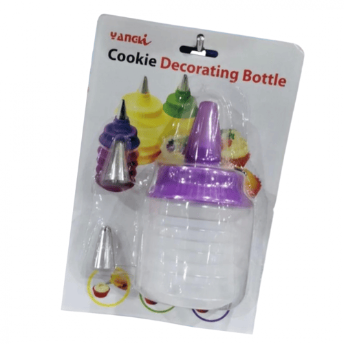 طقم علبه ضغاط / علب تزيين كريمه / ادوات كيك ( قطعه...