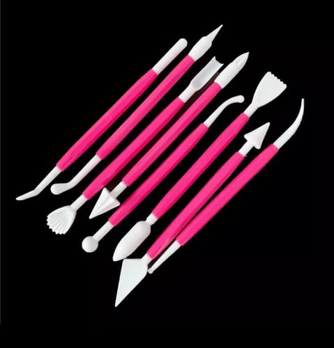 ادوات تشكيل ونحت عجين السكر / اقلام تشكيل المجسمات...