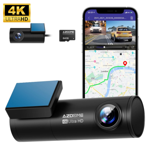 AZDOME M300S 4K UHD أزدوم داش كام