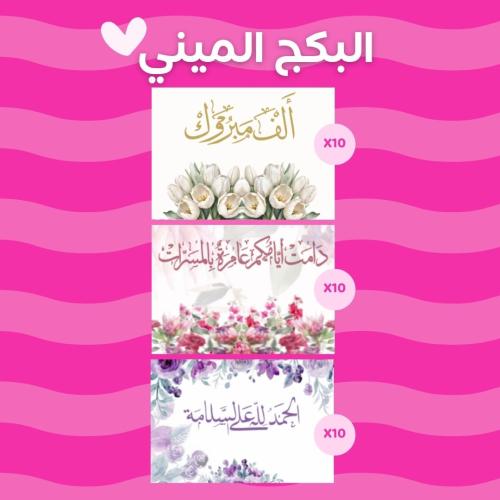 مواجيب - البكج الميني (30 ظرف)