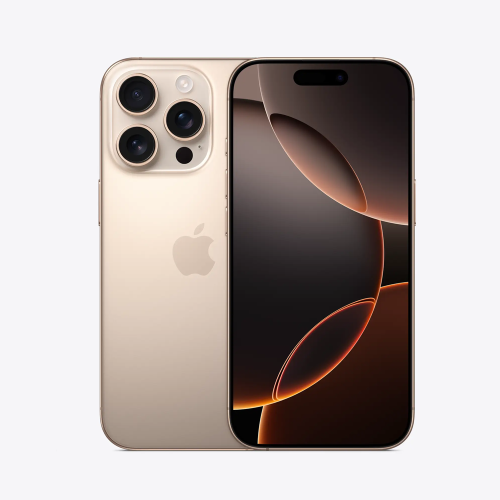 ايفون 16 برو بسعة 128 قيقا لون تيتانيوم صحراوي