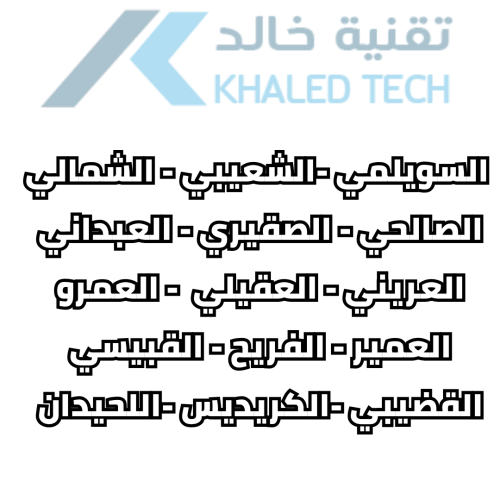 ملصقات اسماء العوائل (المجموعة 1)