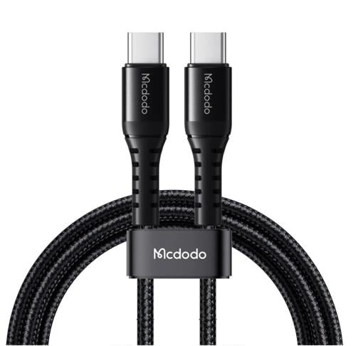 كابل شحن سريع 60 واط من USB-C إلى USB-C بطول 3 أمت...