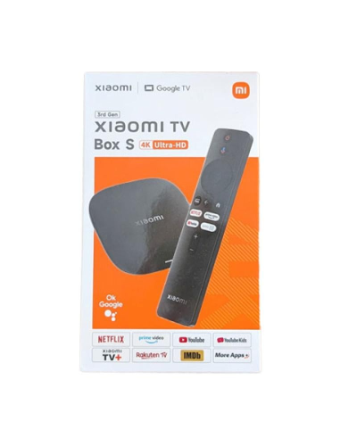 جهاز شاومي بوكس تي في Xiaomi TV Box S (الجيل الثال...