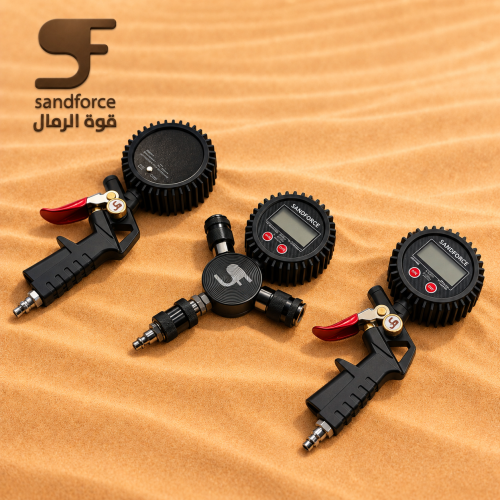 مقياس ضغط الاطارات -من قوة الرمال Sandforce