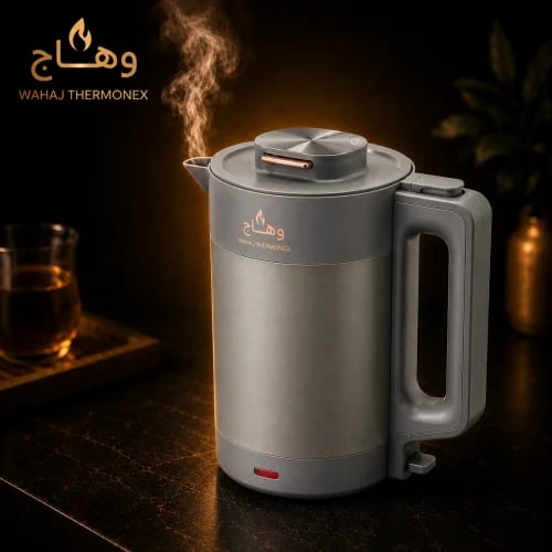 غلاية وهاج 1200w بسعة 1.6 لتر بـ قاعدة strix الأصل...