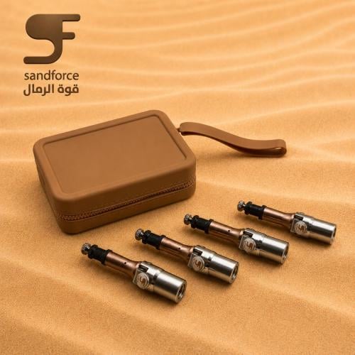 طقم صمامات تنسيم أوتوماتيكية مطورة 10–30 PSI – 4 قطع مع شنطة | SandForce
