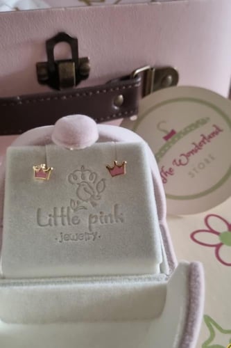 حلق التاج .. ذهب عيار 18